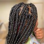 Large Knotless Braids