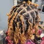 Braids on natural hair