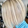 Full Highlights, Lowlights/ Gray Root coverage,Women's Cut