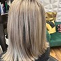 Bleach and Tone with haircut