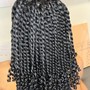 Individual Braids Natural hair