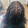 Short bob / knotless boho braids