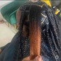 Bohemian Knotless Braids ($220)