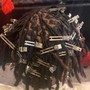 Loc Extensions depends on length w/natural hair