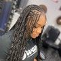 Large Knotless Braids