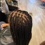 Box Braids smedium mid back