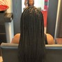 Knotless Box Braids (Medium Butt)