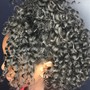 Virgin Relaxer(7-12 inch hair) Deep Conditioner,Trim/Cut and Style