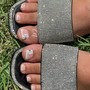 Acrylic on toes