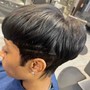 Short Hair Silk Press For Naturals