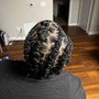 Knottless passion twist