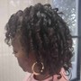 Two Strand Twists on Natural Hair