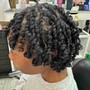 Two Strand Twists on Natural Hair