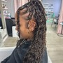 4 butter fly cornrows