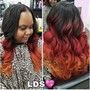 Hair Extensions Custom Coloring