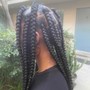 Medium Kinky Twists Waist Length