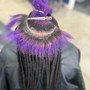 Heart Ponytail w/ Weave