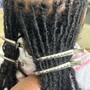 Faux Two Strand Twist Loc Bob Style