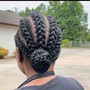 Feed in braids