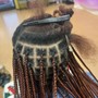 Medium box braids