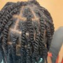 Medium box braids