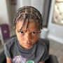 Single box braid plats (Men/Boys)