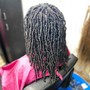 Large Knotless Marley Twist (Midback)