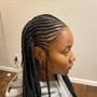 medium knotless braids