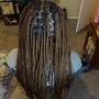 medium knotless braids