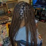 medium knotless braids