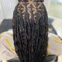 14in Human Hair extensions for bohemian box braids