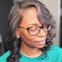 Shampoo/Style On Relaxed Hair