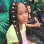 Kid's box Braids/ knotless