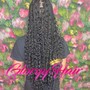 Quick Weave with feedin braids