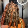 Full curls (synthetic boho locs)