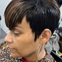 Relaxer Cut & style