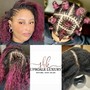 Invisible Extended Loc Extensions Ropes + Hair Included