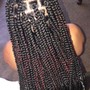 Large Knotless Braids