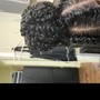 Bantu Knot twist out