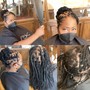 VIP Member Monthly Loc MiRI Treatment + Retwists (Shaved Sides and Back)