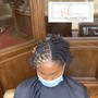 Loc Retwist | Ear Length + Shampoo (No F/S Luxxe MiRI Treatment, No Detailed Loc Style)