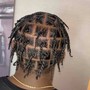 Men's two strand twist