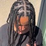 Medium Knotless Braids