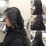 Relaxer, Deep Conditioning,Signature Cut, Style