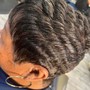 Partial Relaxer/ Spot Perm/ Low Partial