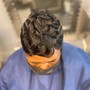 Partial Relaxer/ Spot Perm/ Low Partial