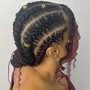 Natural Hair Cornrows