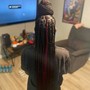 Wig/sewin Braid down