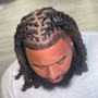 Full Head Loc Retwists & Style