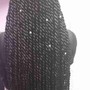 Box braids (medium)